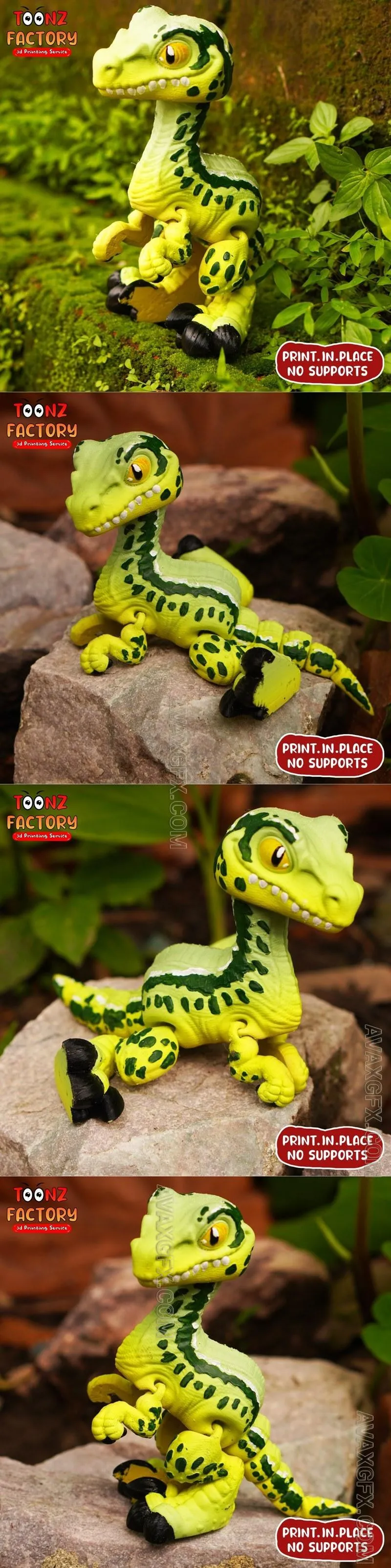 Velociraptor - STL 3D Model