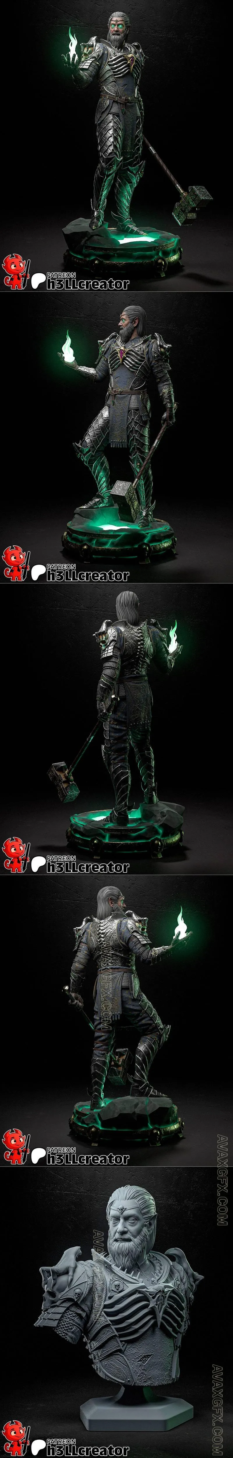 h3LL creator - Ketheric Thorm - STL 3D Model