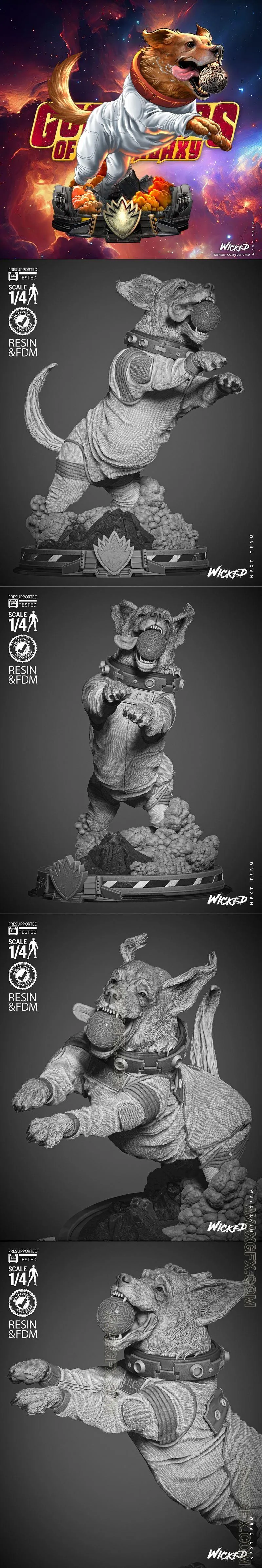 WICKED - Cosmo Bust - STL 3D Model