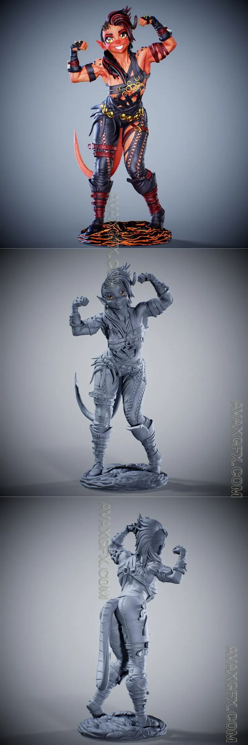 Messias - Karlach - STL 3D Model