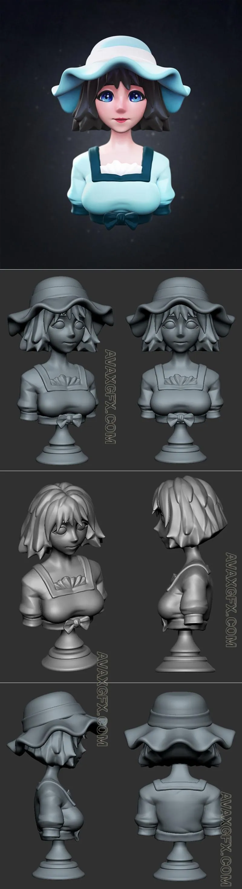 Mayurii Shiina - STL 3D Model