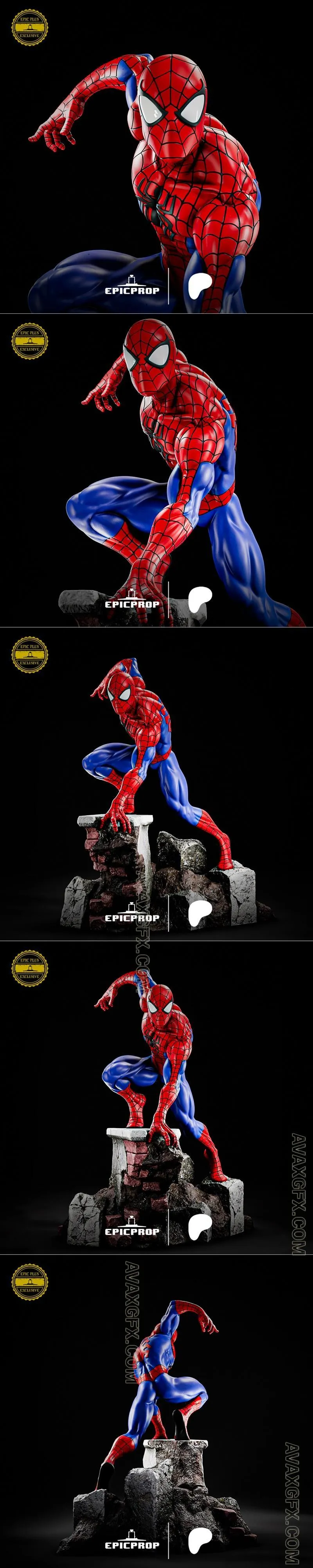Epic Prop - Spiderman Classic - STL 3D Model