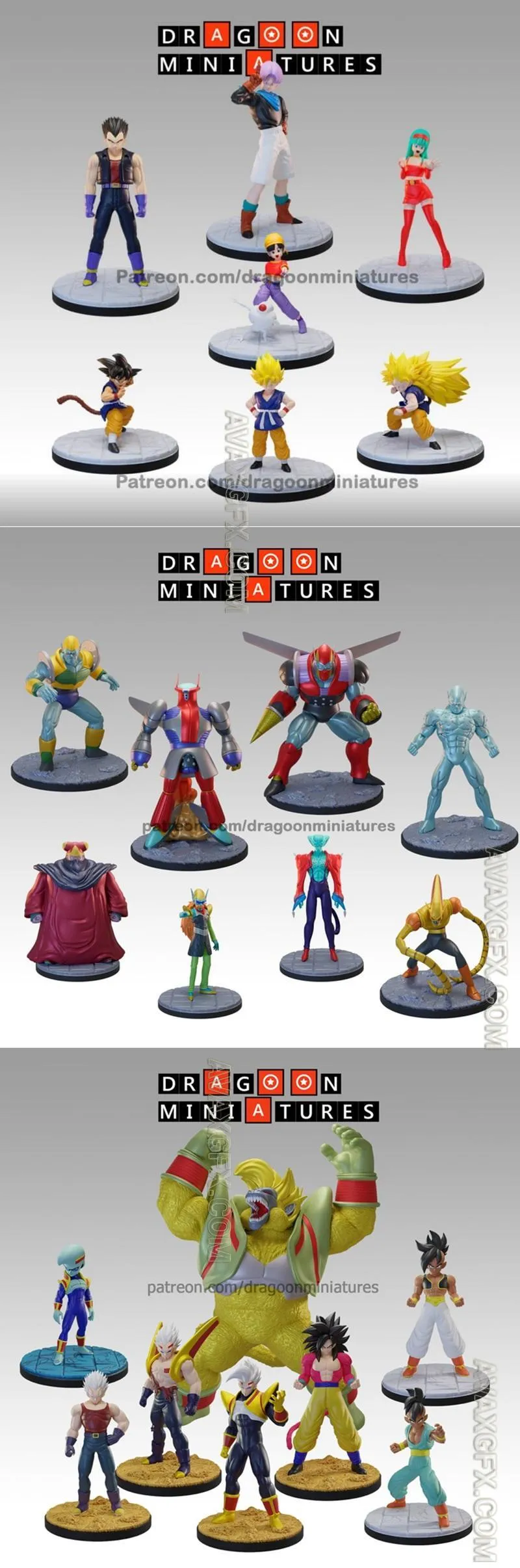 Dragoon Miniatures - Term 23 GT All Part - STL 3D Model