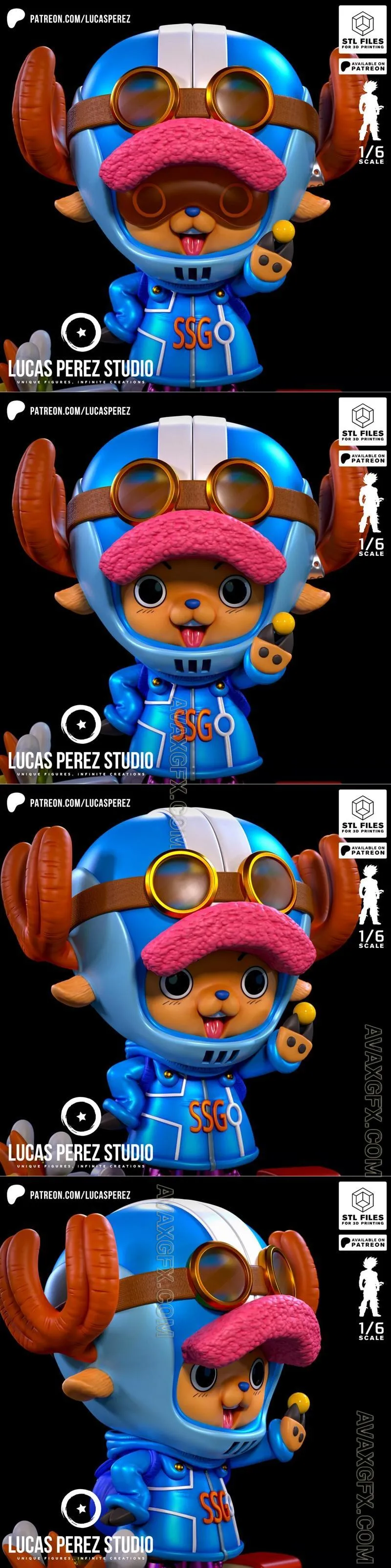 Lucas Perez Studio - Chopper v2 - STL 3D Model