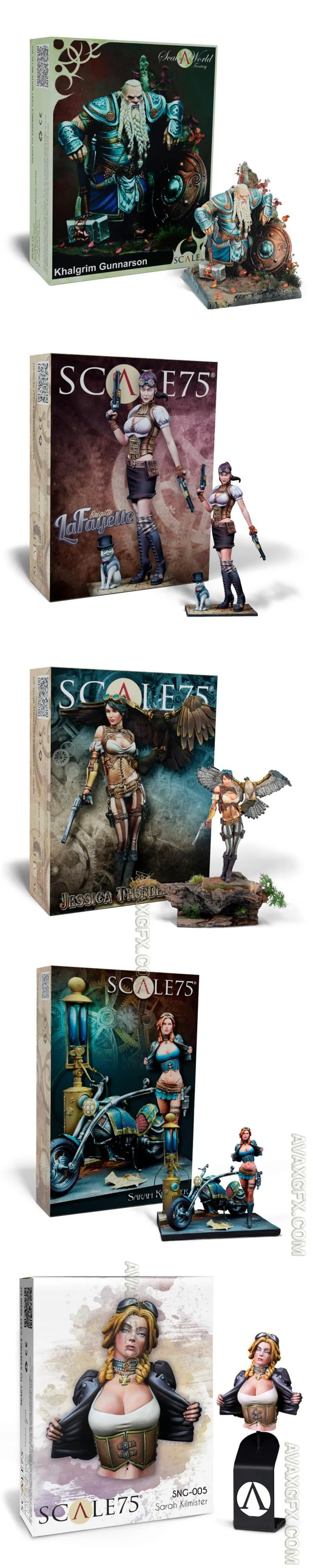 Scale 75 - Steam Punk and Fantasy Collection - STL 3D Model