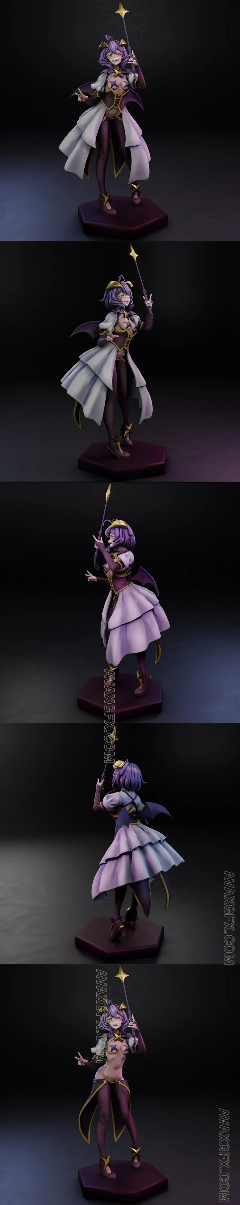 Gr8Tech - Gushing Over Magical Girls - Utena Hiiragi V2 - STL 3D Model