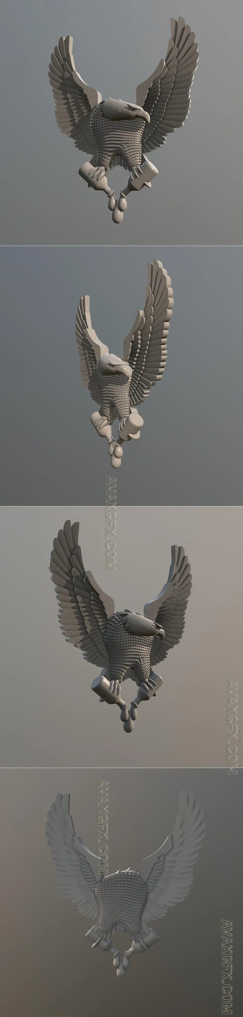 Eagle - STL 3D Model