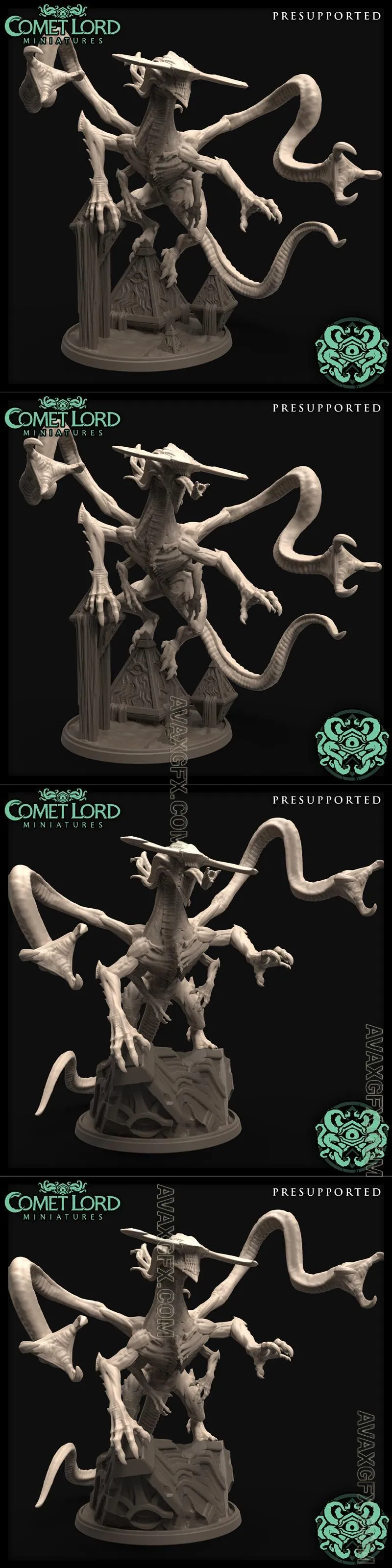The Starhunter Dragon - STL 3D Model
