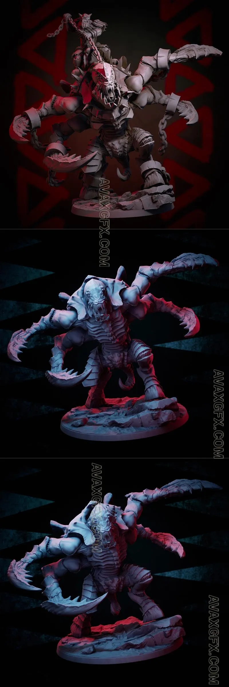 MrModulork - WurmBanshee and Looted WurmBanshee - STL 3D Model