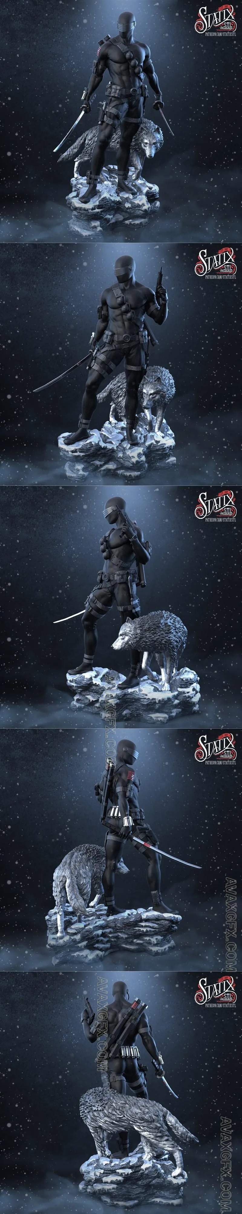 Statix - Snake eyes - STL 3D Model