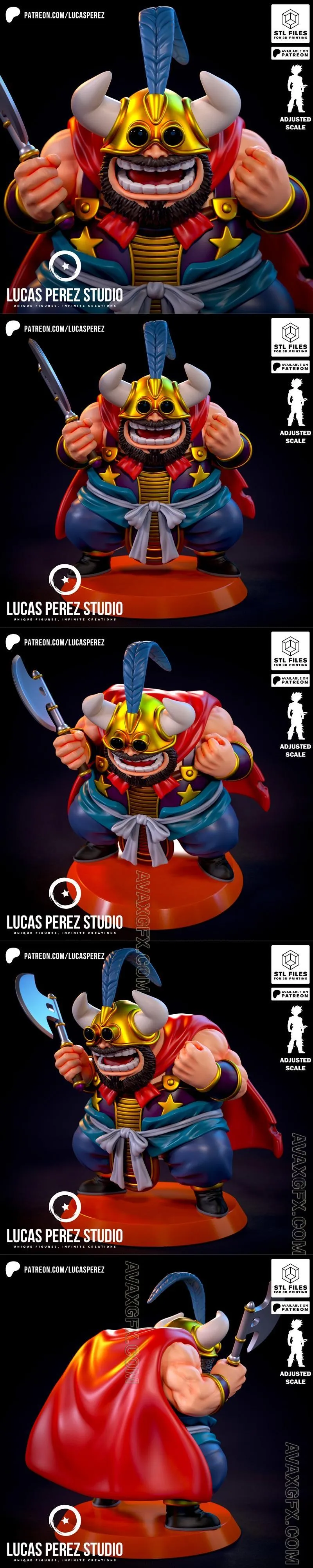 Lucas Perez Studio - Ox King - STL 3D Model