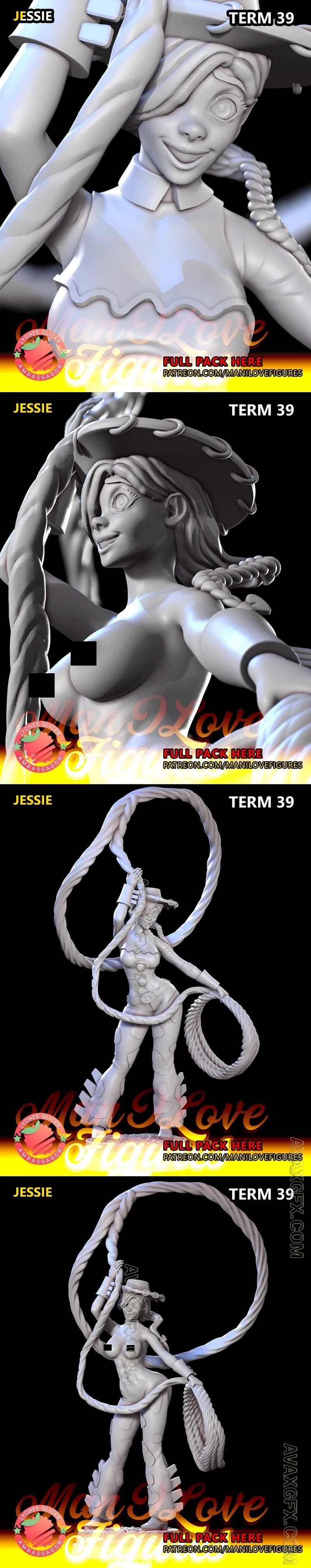 Jessie - Term 39 - STL 3D Model