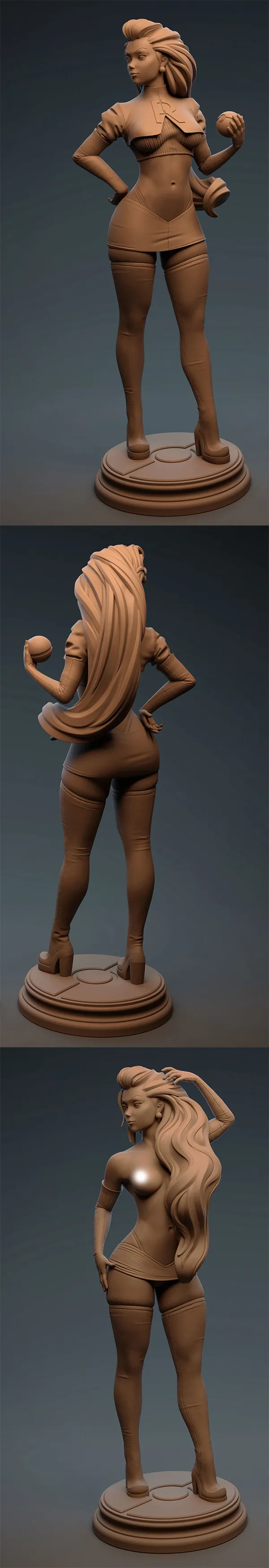 Jessie Pokemon NSFW – 3D Print
