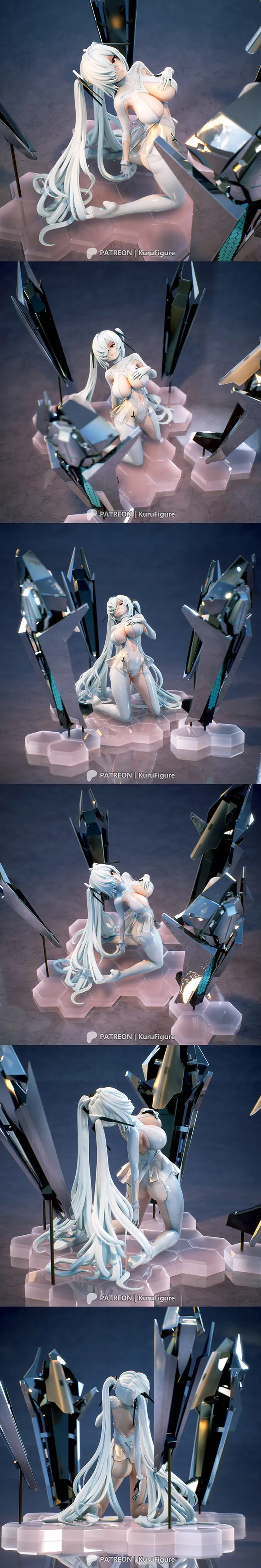 Kuru Figure – NIKKE – Cinderella – 3D Print