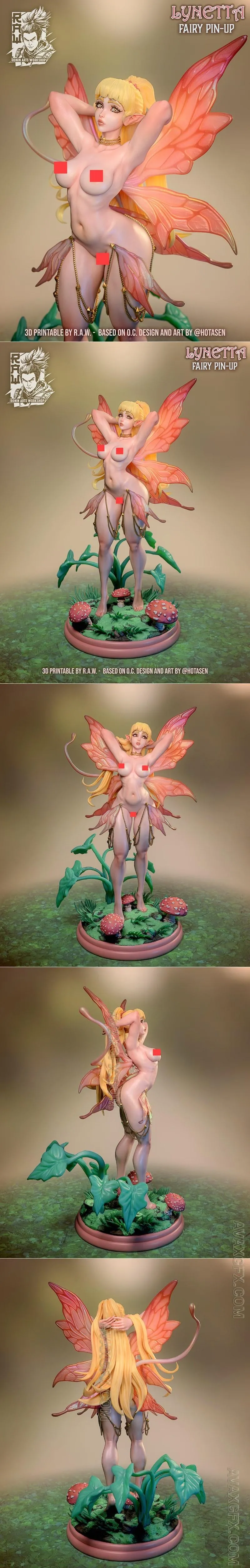 RAW - Lynetta - STL 3D Model
