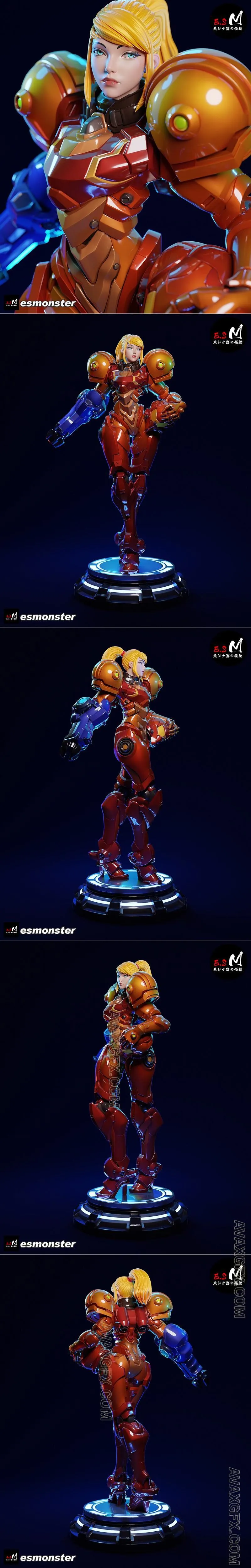 E.S Monster - Sams Aran P2 - STL 3D Model