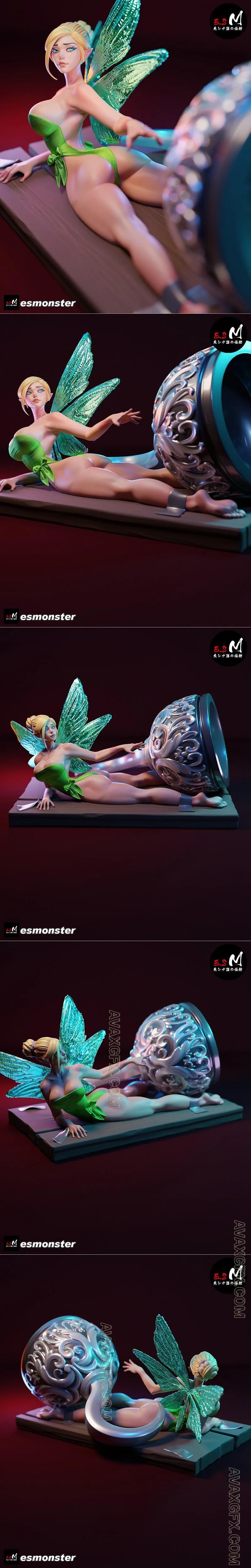 E.S Monster - Tinker bell - STL 3D Model