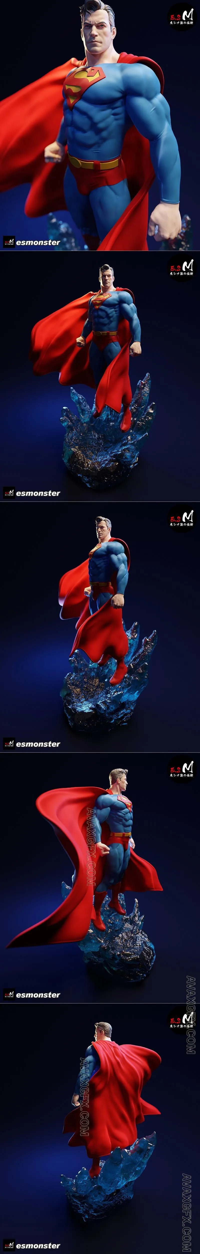 E.S Monster - Super Man - STL 3D Model