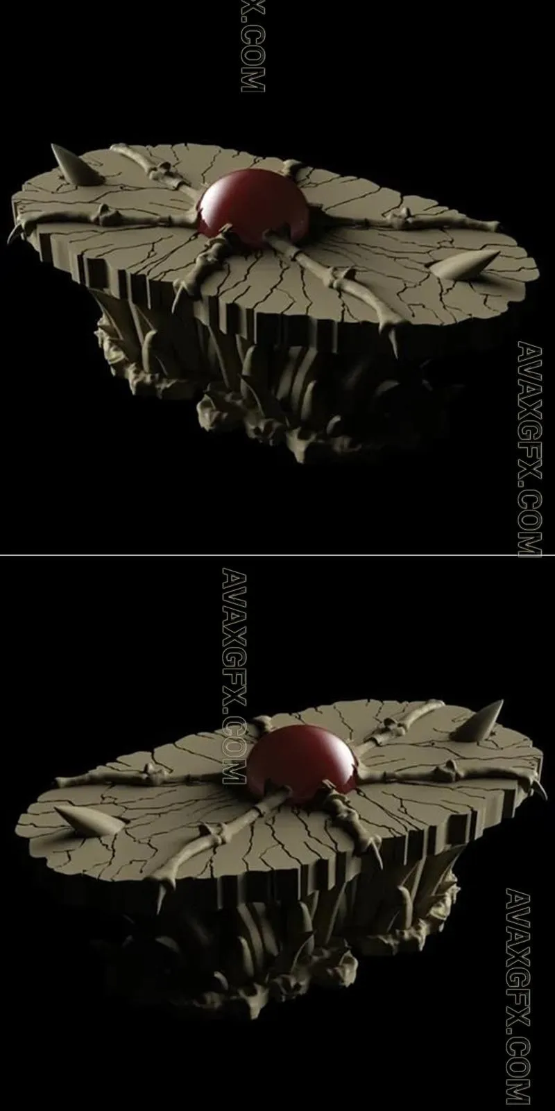 Skeletor Table - STL 3D Model