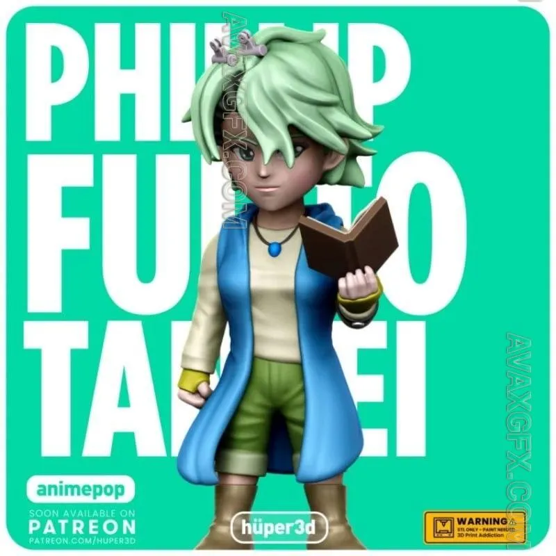 Philip Fuuto Pi - STL 3D Model