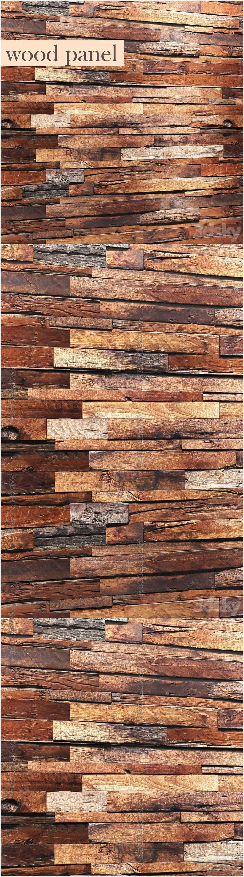 Wood Panel - 3D Model