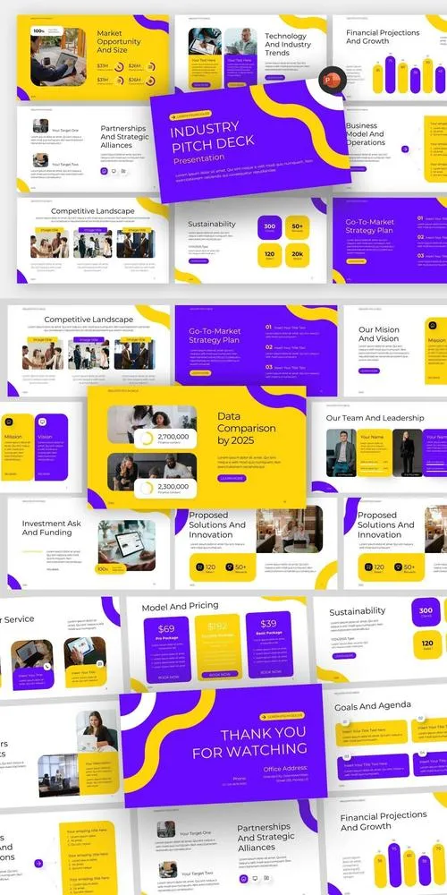 Industry Pitch Deck S4RU4AC
