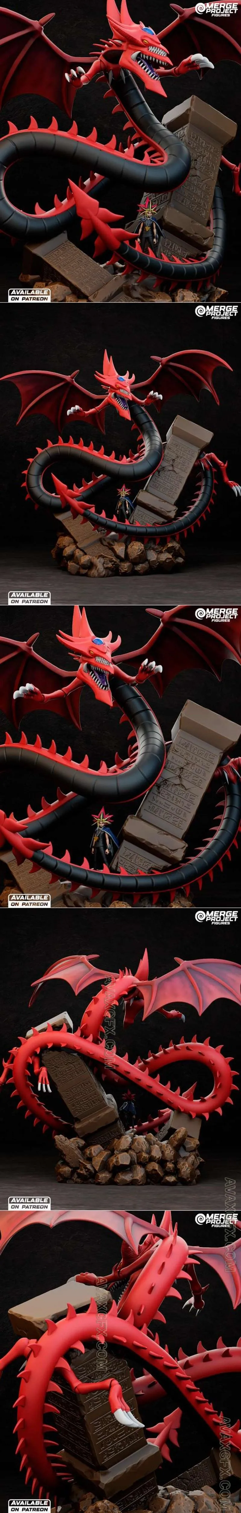Merge Project Figures - Osiris The Sky Dragon - STL 3D Model