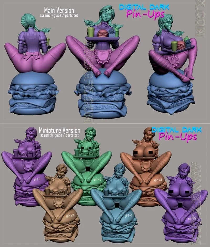 Wendy - STL 3D Model