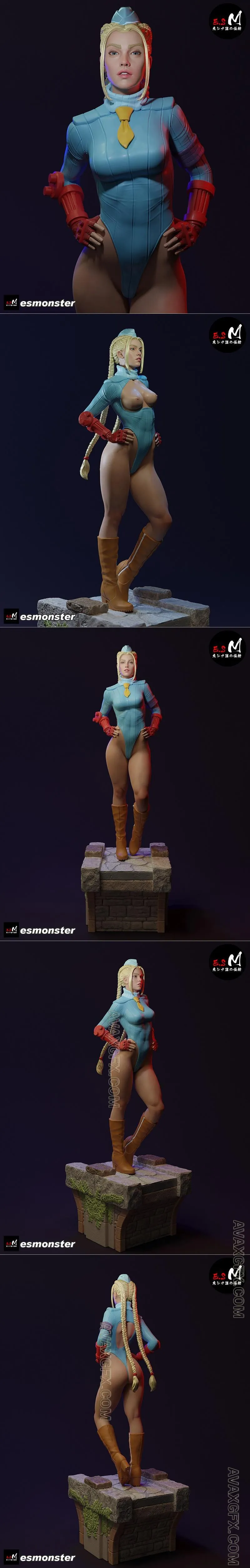 E.S Monster - FAN Cammy P4 - STL 3D Model