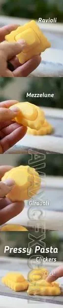 Pressy Pasta Clickers - STL 3D Model