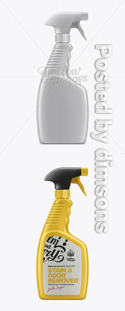 24 Fl. Oz. Spray Bottle Mockup 10679 TIF