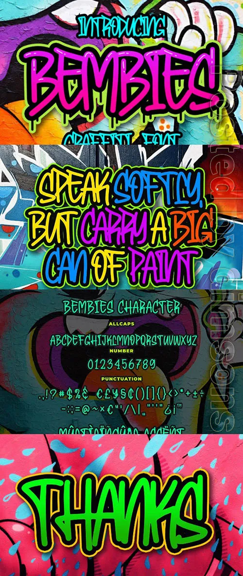 Bembies - Graffiti Font