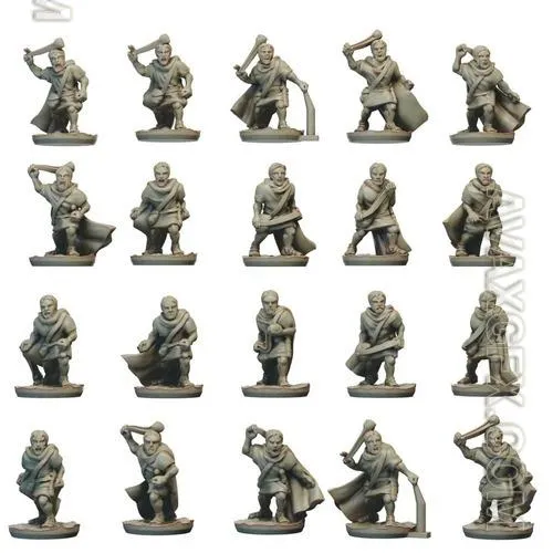Slingers - Early Imperial Romans 3D Print