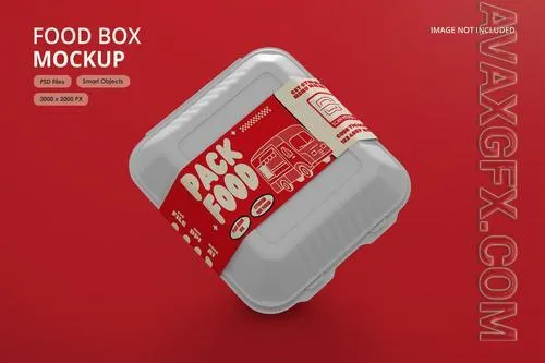 Food Box Mockup CC6AZQ9