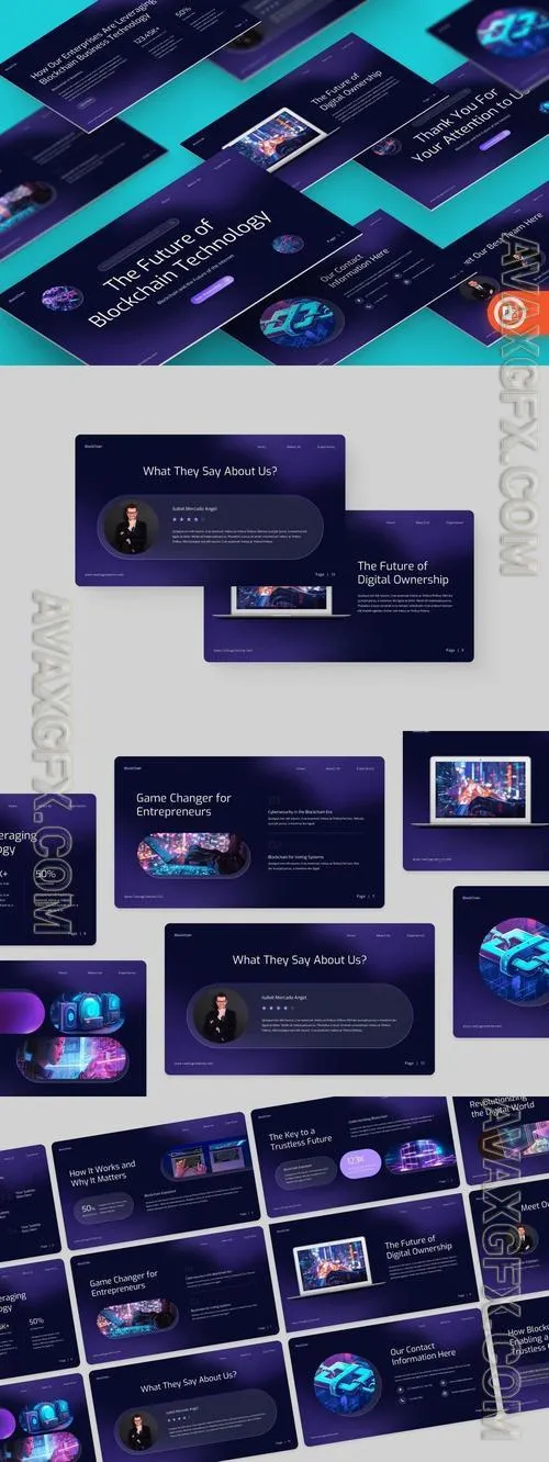 Blockchain Technology Presentation 8826NZ2