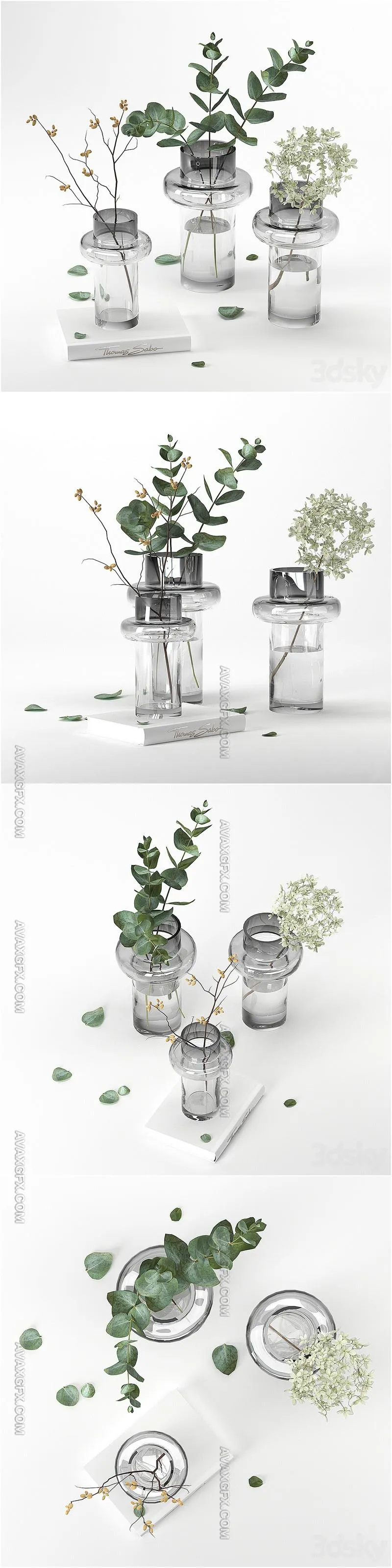 Decorative set 16 - 3D Model