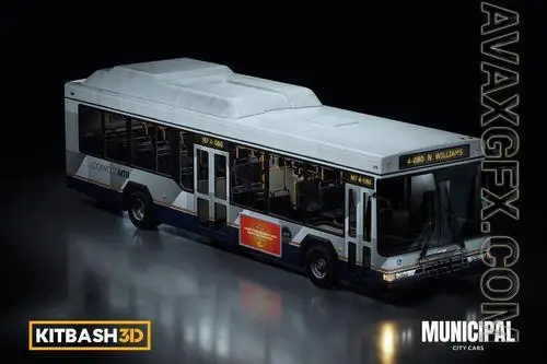 Kitbash: City Cars - City Bus 9NK8LWD