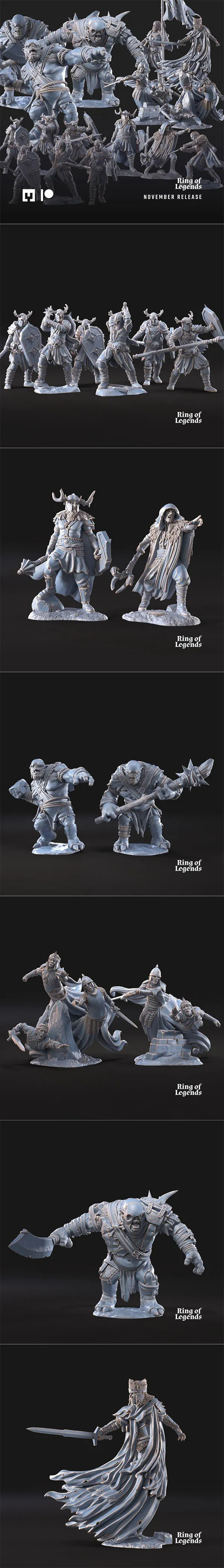 Davale Games – Ring of Legends November 2024 – 3D Print