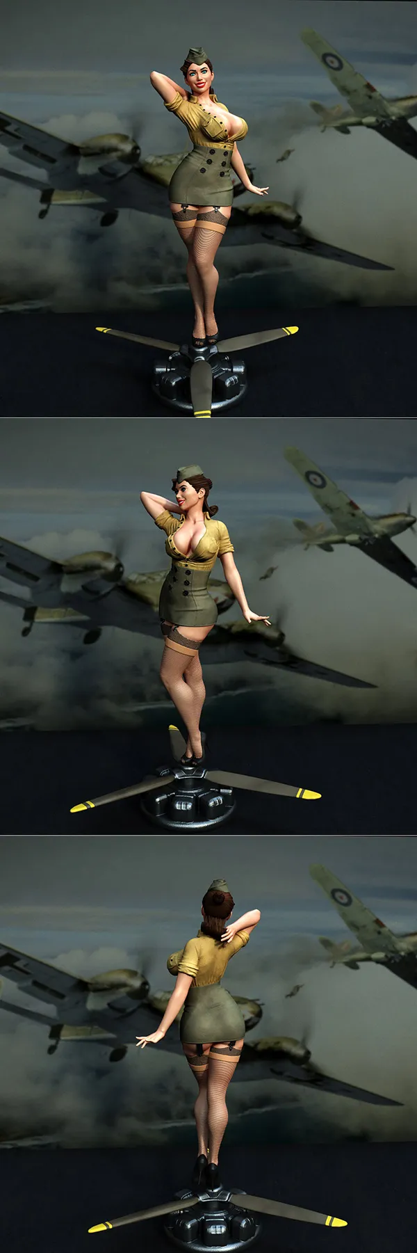 Exclusive – pin up 4 – 3D Print