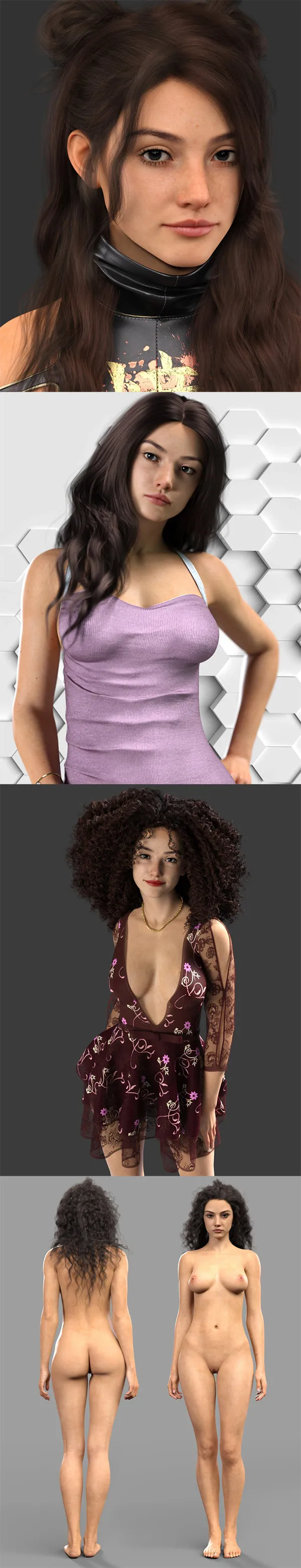 MSO Isolde HD for Genesis 9 Feminine