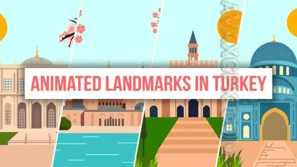 Animated Landmarks In Turkey 57441902