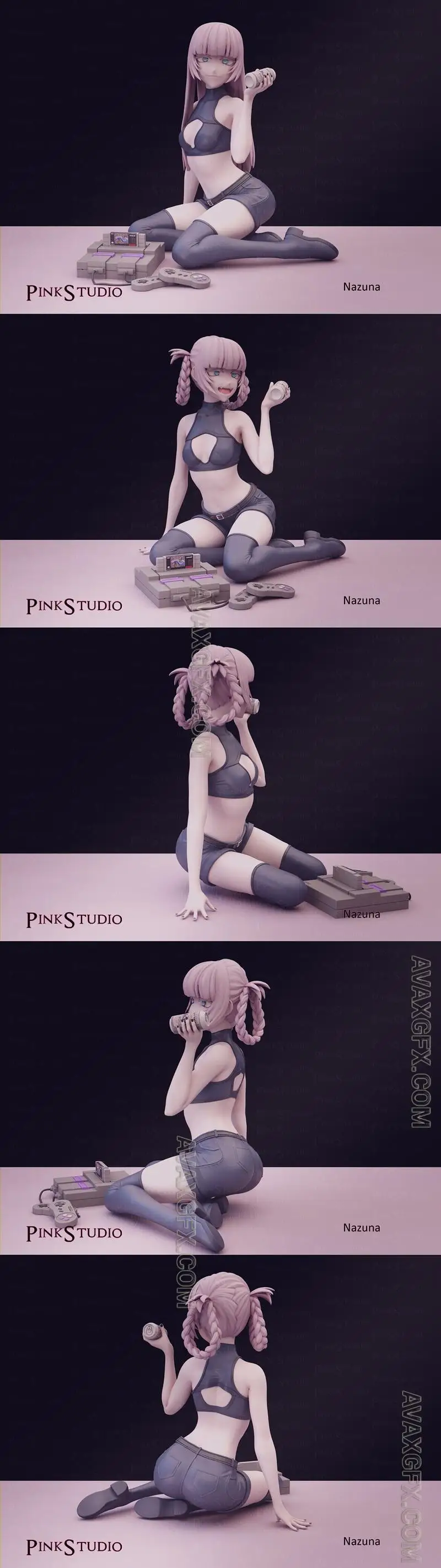 Pink Studio - Call of the Night - Nazuna Nanakusa - STL 3D Model