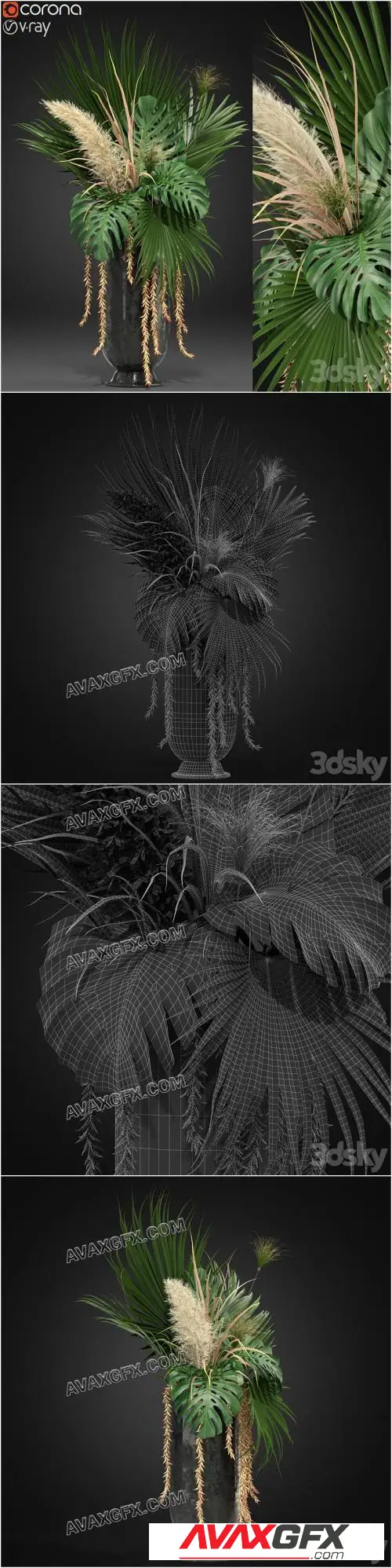 Bouquet 06 - 3D Model