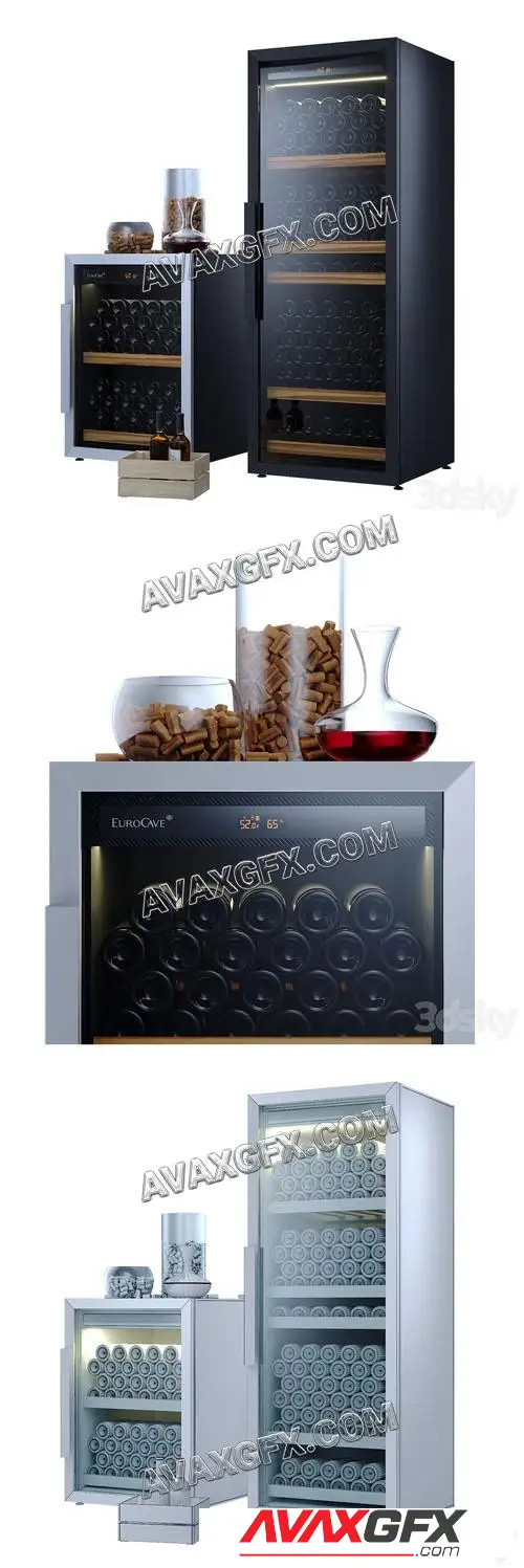 Wine cooler - 3D Model