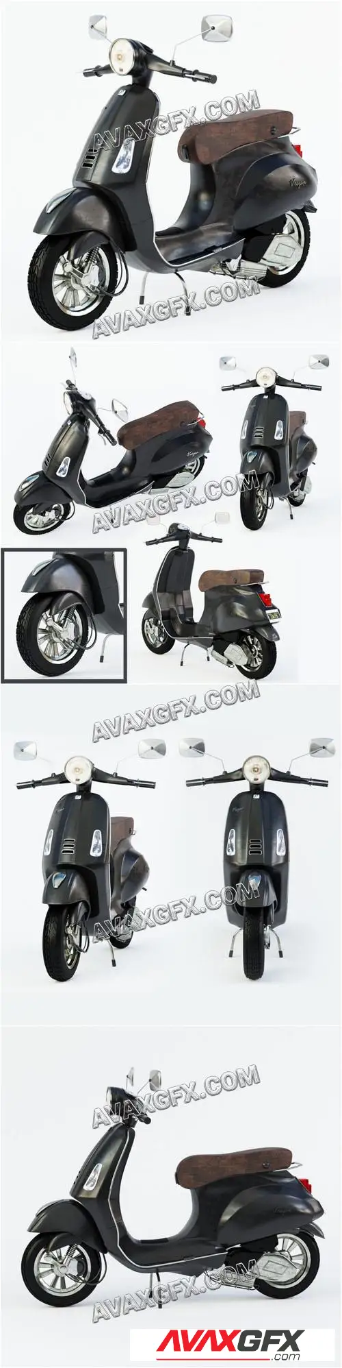 Vespa 05 - 3D Model