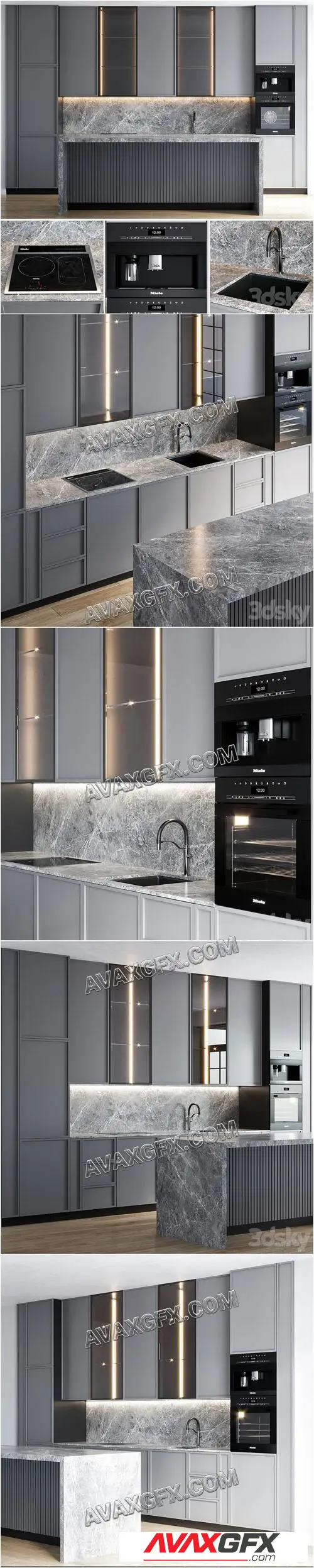 Kitchen 29 - 3D Model
