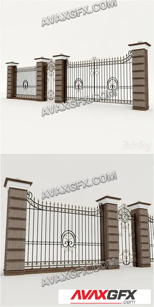 Fencing - 3D Model