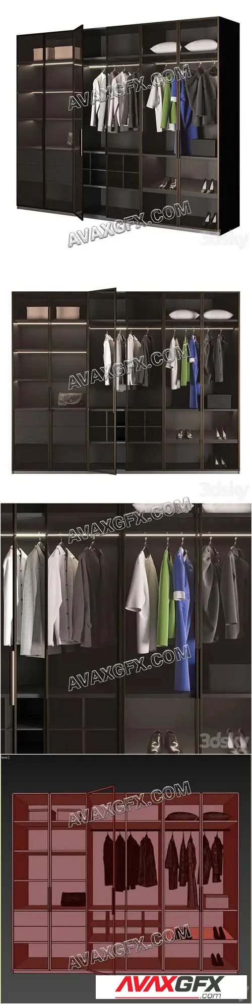 Cupboard 15 - 3D Model