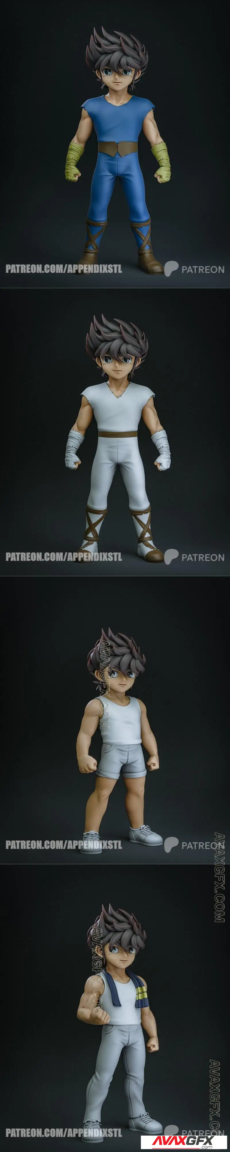 Appendix - Seiya Kid - STL 3D Model
