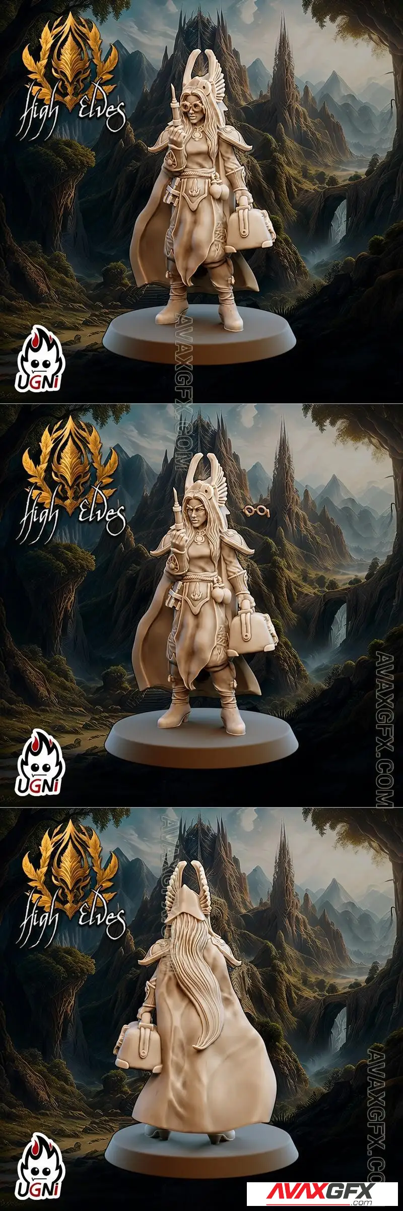 3D3Do Studio - Let me solo her - STL 3D Model